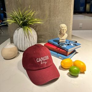 Cancer baby baseball cap